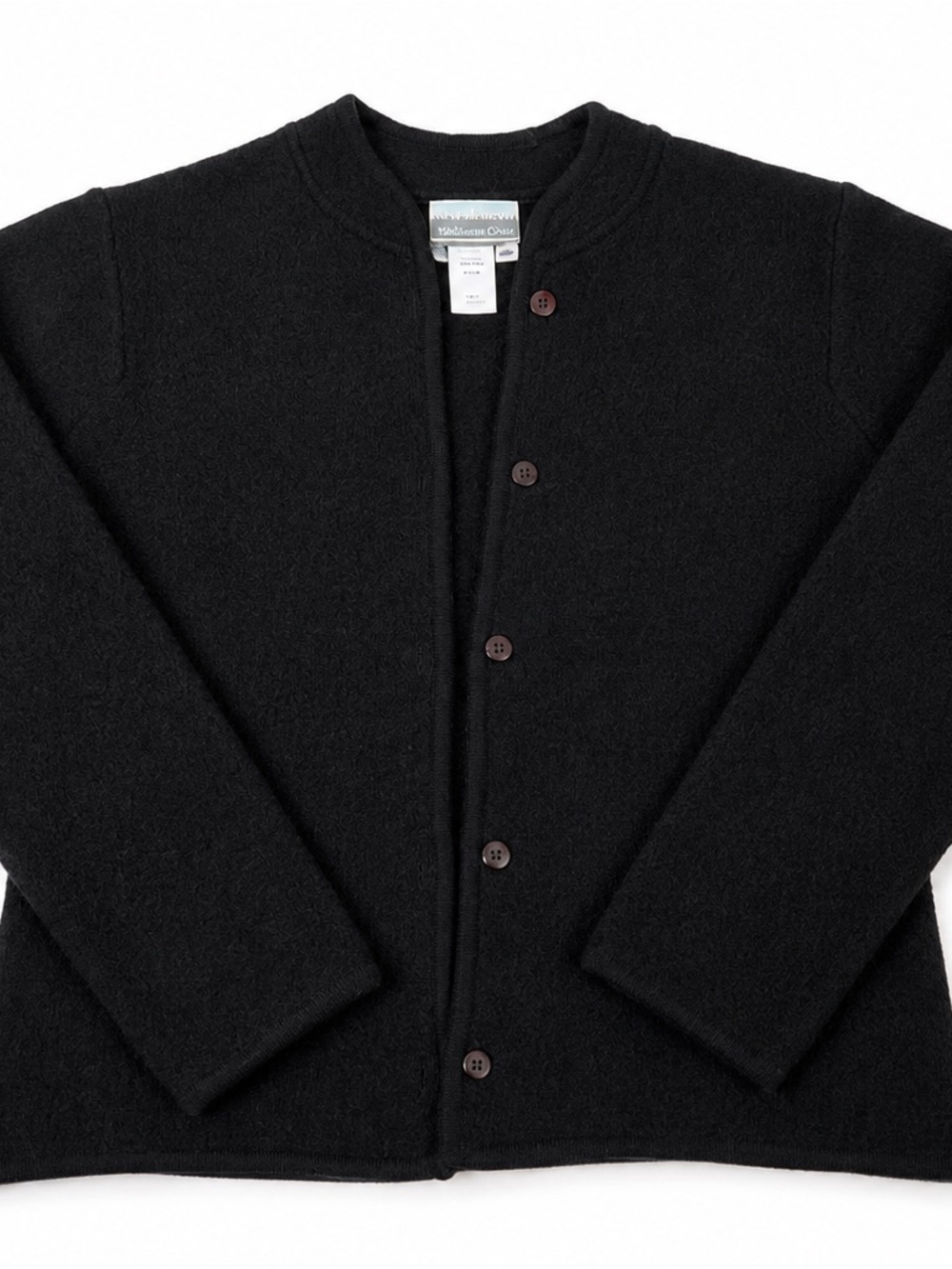 Coldwater Creek Women’s Black Button-Front Jacket
